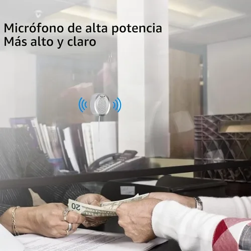 Vista 8 de Retekess Retevis RT-9908 - Altavoz de ventana, sistema de intercomunicación