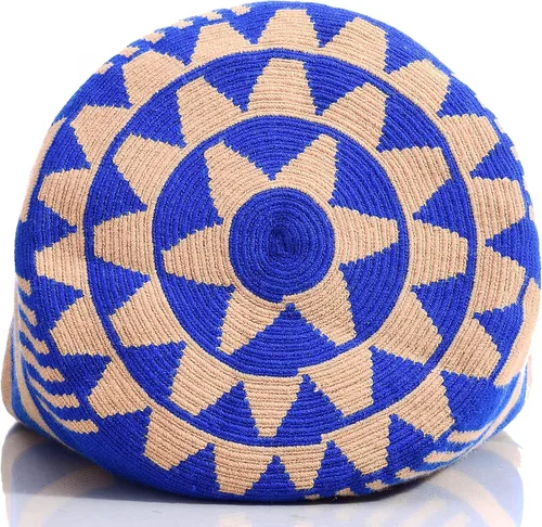 Vista 4 de Wayuu Boho Chic Collection Designer Hand Woven Crocheted Tote Bag