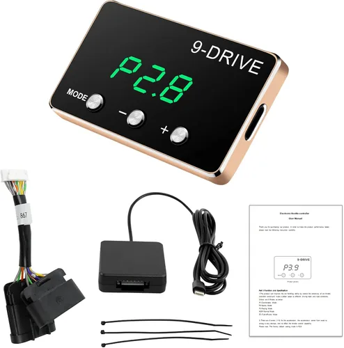 Vista 11 de Controlador de Respuesta del Acelerador, Controlador de Acelerador de 9 Unidades, Acelerador de Pedal Inteligente Electrónico para Carreras