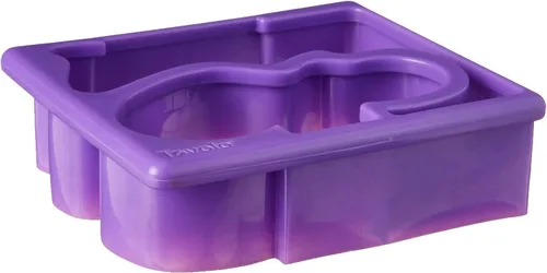 Vista 3 de Tovolo Hippo & Alligator - Moldeador de sándwich apto para niños, apto para lavavajillas