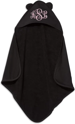 Vista 11 de TEEAMORE Toalla de baño personalizada con capucha para bebé con orejas, añade tu monograma bordado toalla suave infantil infantil Bailarina