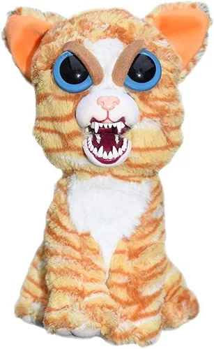 Vista 2 de Feisty Pets Gato de Peluche Relleno Princesa Pottymouth que se Vuelve Feroz con un Apretón