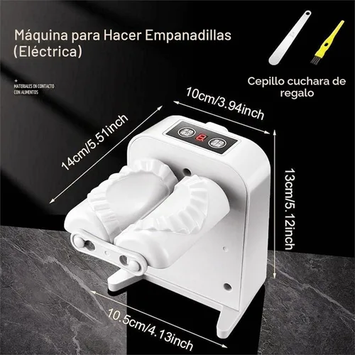 Vista 6 de Nueva máquina eléctrica de albóndigas 2023 con cuchara y cepillo, máquina automática para hacer albóndigas fácil, molde automático de máquina