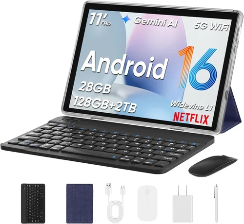 Vista 7 de TUOHAITIME 2026 Upgraded Android 16 Tablet, 11 inch Android Tablets