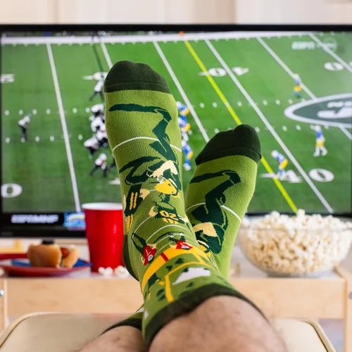 Vista 7 de Lavley Funny Socks For Men - Novelty Gifts For Sports Fans, Golfing, Pickleball, Weight Lifting, Racing and More