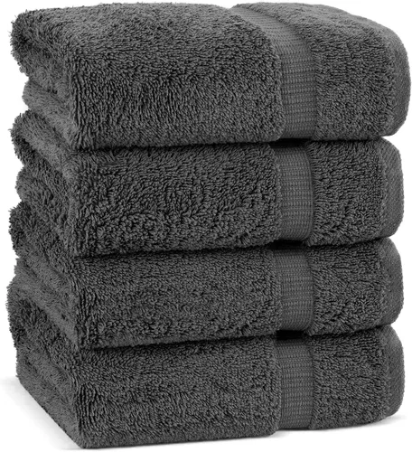 Vista 79 de Chakir Turkish Linens Toallas turcas de alta calidad 100% algodón para baño, toallas de baño grandes de 30 x 60 pulgadas (4 piezas, aguamarina)