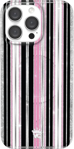 Vista 123 de VELVET CAVIAR Funda compatible con MagSafe para iPhone 15, probada en caídas de 10 pies, estampado de leopardo y amatista morada