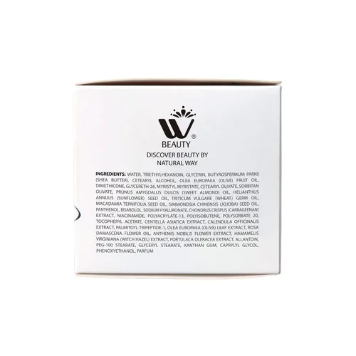 Vista 2 de WBM Crema de noche restauradora para el rostro, hidratante antienvejecimiento con esencia hidro-rica. Crema facial renovadora para la piel para un