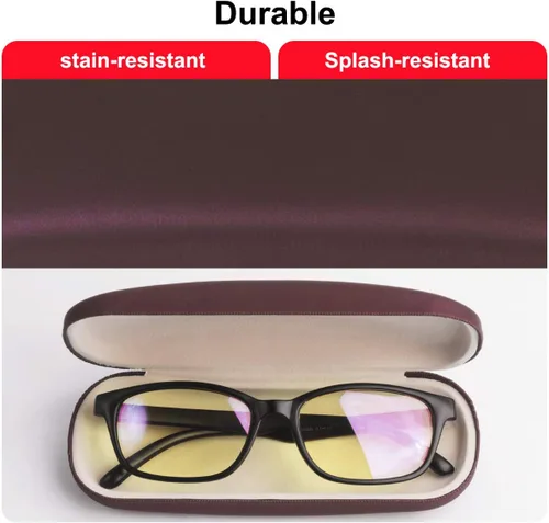 Vista 5 de RayLove Casos duros unisex de las gafas de la cáscara, caso protector para los vidrios