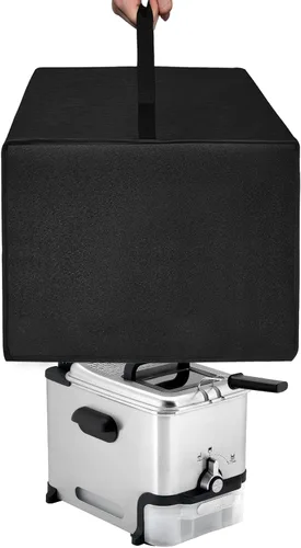 Vista 2 de Funda de nailon resistente para freidora de aire resistente al agua y al calor para freidora T-fal 3.5L para freidoras eléctricas totalmente