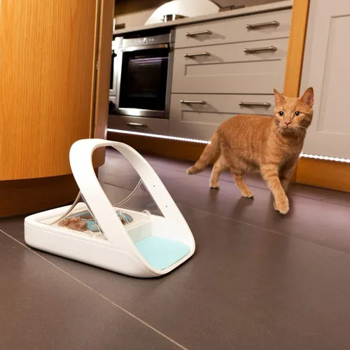 Vista 5 de Alimentador automático de mascotas SureFeed, alimentador de mascotas con microchip, MPF001, adecuado para alimentos húmedos y secos, incluye gratis