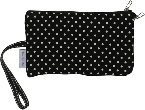 Vista 11 de Tainada Bolso de mano para teléfono para mujer, con doble cremallera, cartera para iPhone 15 Pro Max, 15 Plus, Samsung S23+ Azure Blue