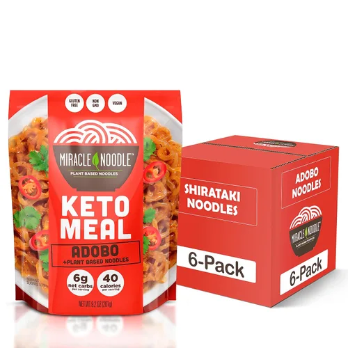 Vista 8 de Miracle Noodle Angel Hair Pasta - Fideos Shirataki a base de plantas, fideos Konjac, vegana, sin gluten, pasta baja en carbohidratos, paleo, fideos