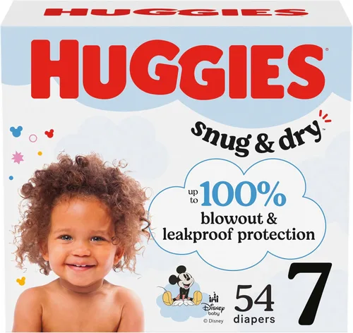 Vista 25 de Pañales Huggies Snug & Dry para bebé