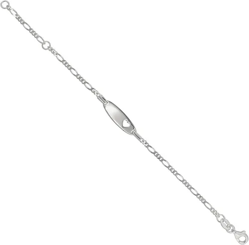 Vista 13 de Pequeñas pulseras de plata de ley para mujeres pequeñas y adolescentes, se adaptan a muñecas de 5 a 6 pulgadas