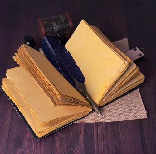 Vista 6 de Libro de hechizos en blanco de sombras, suministros de brujería, hechizo de bruja para hombres y mujeres, 200 páginas con cierre de cerradura, papel