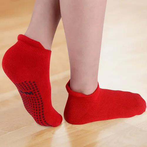 Vista 4 de JHM Pantuflas para niños, agarre de hospital, atlético, deportivo, antideslizantes, antideslizantes, para niños y niñas