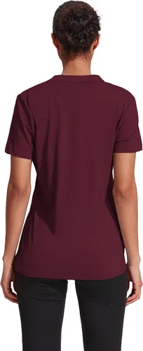 Vista 3 de COOrun Camisetas de entrenamiento para mujer, manga corta, cuello en V, absorben la humedad, camisetas de yoga, golf, atletismo, correr, camisetas