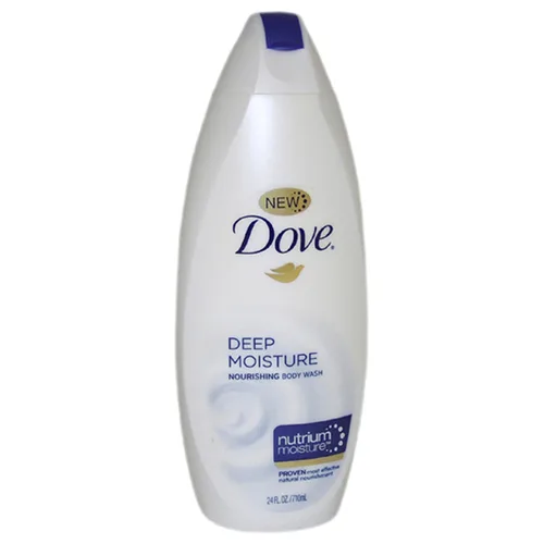 Vista 10 de Dove Gel de baño Humedad profunda para 24 horas Loción Suave Piel Hidratante Limpiador de la Piel Sin Sulfatos Sin Parabenos 3 oz