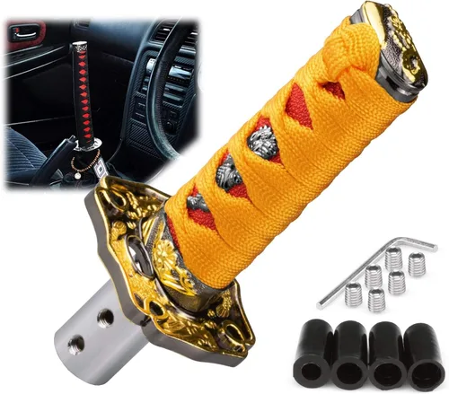 Vista 9 de EZAUTOWRAP Espada Samurai 5.9 pulgadas., 10cm, Negro Blanco