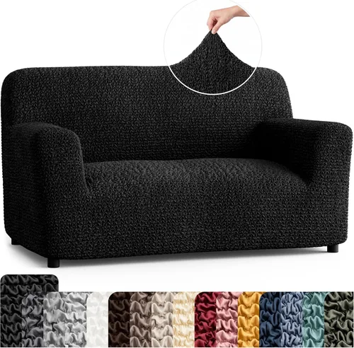 Vista 66 de PAULATO BY GA.I.CO. Funda para Silla - Funda para Sillón - Funda para Sillón - Funda de Tela Suave - Protector de Muebles Elegante de Ajuste Ceniza
