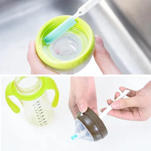 Vista 5 de Cepillos de limpieza pequeños para limpieza del hogar Detalle profundo Kit de herramientas de limpieza de hendiduras Cepillo limpiador pequeño