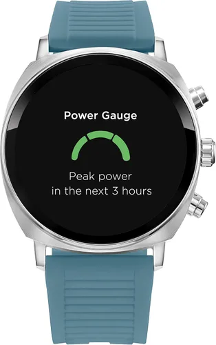 Vista 7 de Citizen CZ Smart PQ2 - Reloj inteligente unisex de 1.614 in con aplicación YouQ con IBM Watson® AI y NASA Research, Wear OS por Google, recursos Azul