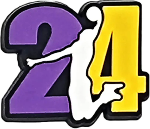 Vista 4 de SocaCharms Dijes de cocodrilo de baloncesto, 16 unidades, jugador de 24 zapatos para decoración de zuecos de PVC, lindos accesorios, zapatos
