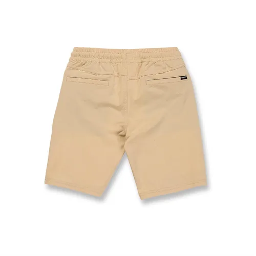 Vista 3 de Volcom Pantalones cortos híbridos de secado rápido con cintura elástica para niños (tallas grandes y niños pequeños)