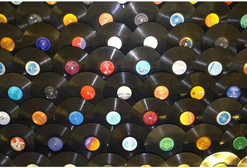 Vista 2 de VinylShopUS - Lote de discos de vinilo de 7 pulgadas para manualidades y decoración, obras de arte para decoración de fiestas, artistas, estudio