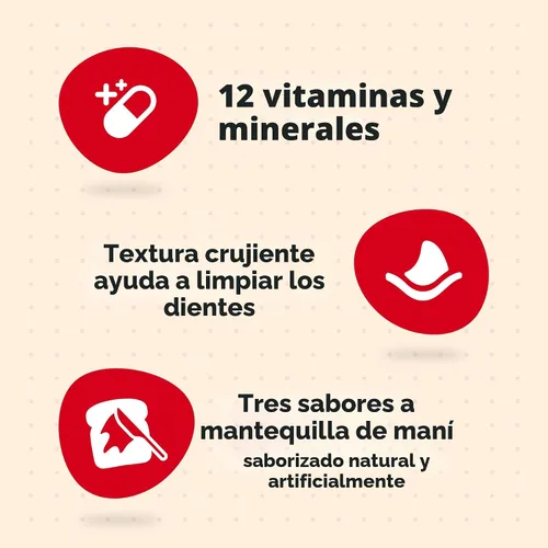 Vista 3 de Milk-Bone Galletas para Perros con Sabor a Mantequilla de Maní con Saborizantes Naturales y Artificiales - Golosinas Crujientes para Perros - 7