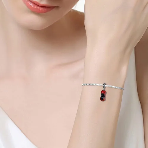 Vista 8 de KUNSIR Los abalorios se adaptan a pulseras Pandora para mujer, plata de ley 925, cuentas colgantes de joyería para niñas, dijes de feliz cumpleaños