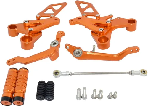 Vista 8 de Para KTM 790 890 Duke 2018-2022 - Reposapiés ajustables para motocicleta, palanca de cambios de freno, accesorios de actualización de repuesto
