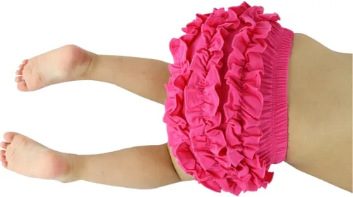 Vista 2 de Wennikids cubre pañal, pantalones cortos algodón para niña