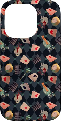 Vista 17 de Funda de regalo para iPhone 16 con diseño de cuento de hadas de Alicia en el país de las maravillas