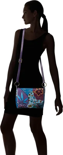 Vista 6 de Anna by Anuschka Flap-Over Medium Shoulder Bag