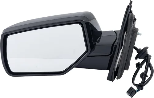 Vista 61 de Kool Vue - Espejo calefactable izquierdo para Chevrolet Silverado 1500 GMC Sierra 1500 2007-2013 plegable eléctrico con luz de señal y lámpara
