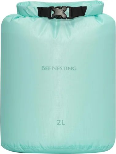 Vista 25 de Bee Nesting Juego de bolsas secas ultraligeras para mochileros, saco seco impermeable para camping, senderismo, motocicleta, saco de cosas ligeras
