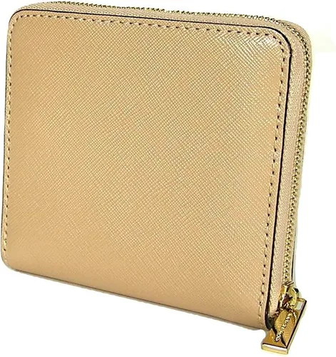 Vista 2 de MICHAEL Michael Kors Jet Set Viaje Patente Cuero Titular de la Tarjeta Zip Billetera Oyster