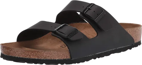Vista 3 de Birkenstock Sandalias unisex Arizona con plantilla suave para adultos Lima activa