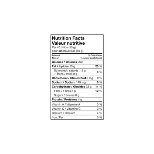 Vista 2 de Tostitos Low Sodium Tortilla Chips 295g/10.4oz, paquete de 2 {Importado de Canadá}