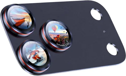 Vista 11 de Uyiton Paquete de 3 protectores de meseta de cámara para iPhone 18/17