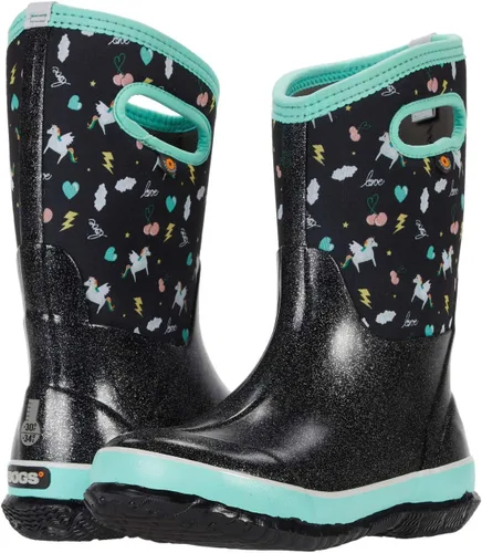 Vista 73 de BOGS Botas de nieve unisex de neopreno con aislamiento de goma de alta impermeabilidad para niños Negro