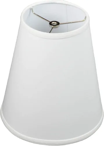 Vista 6 de FenchelShades.com Pantalla de 6 pulgadas de diámetro superior x 10 pulgadas de diámetro inferior x 11 pulgadas de altura inclinada con arandela