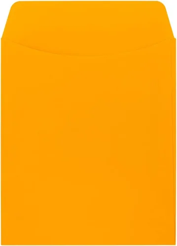 Vista 10 de Hygloss Products, sobres para tarjetas de biblioteca, no adhesivos, 3,5 x 4,875 pulgadas, (10 assorted colors) N/A