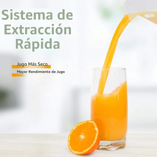 Vista 2 de COSTWAY Máquina exprimidora, exprimidor centrífugo con boca de 3 pulgadas de ancho, máquina de jugo de acero inoxidable sin BPA con control de 2