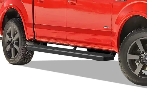 Vista 17 de APS Estribos negros compatibles con Ford F-150 2015-2026 SuperCrew Cab & F-150 Lightning 2022-2026 & F-250 F-350 Super Duty 2017-2026 Crew Cab