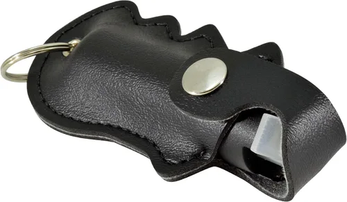 Vista 7 de 1/2 oz. Spray de pimienta con funda de agarre y accesorio de llavero, gatillo de brillo de bloqueo de giro de seguridad, fórmula de máxima