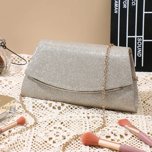 Vista 2 de ZHANNI - Bolsa de noche para mujer y mujer con cadena desmontable