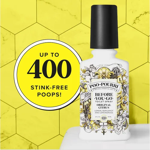 Vista 7 de Poo-Pourri Before-You-Go - Aerosol para inodoro, cítricos originales